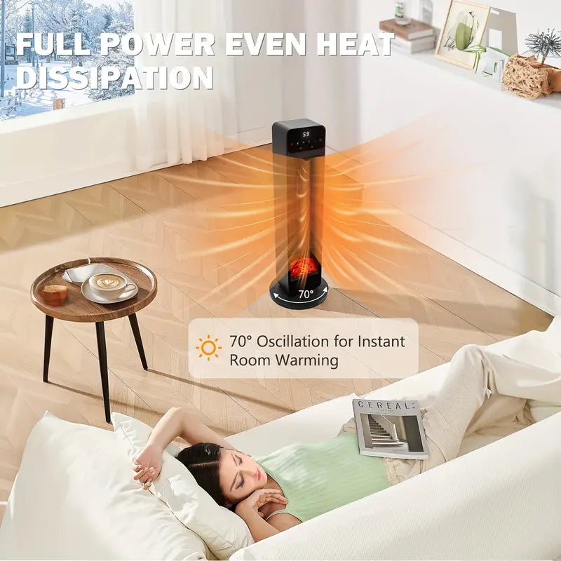 🔥Black Friday Deal - 1500W Fast Electric Portable Space Heater