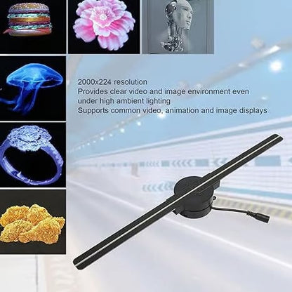 🎄EARLY CHRISTMAS SALE 49% OFF🎅3D Hologram LED Fan Projector