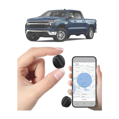 Mini GPS Tracker for Vehicles - Magnetic Real-Time GPS Tracker