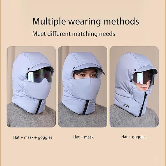 New Product Launch: 50% Off ❄ Winter windproof Full Cover Balaclava with Glasses