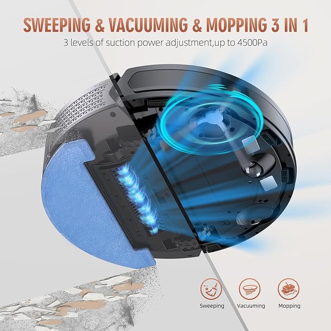 Last day for the best deal online - 🔥Zenovia Robot Vacuum Cleaner